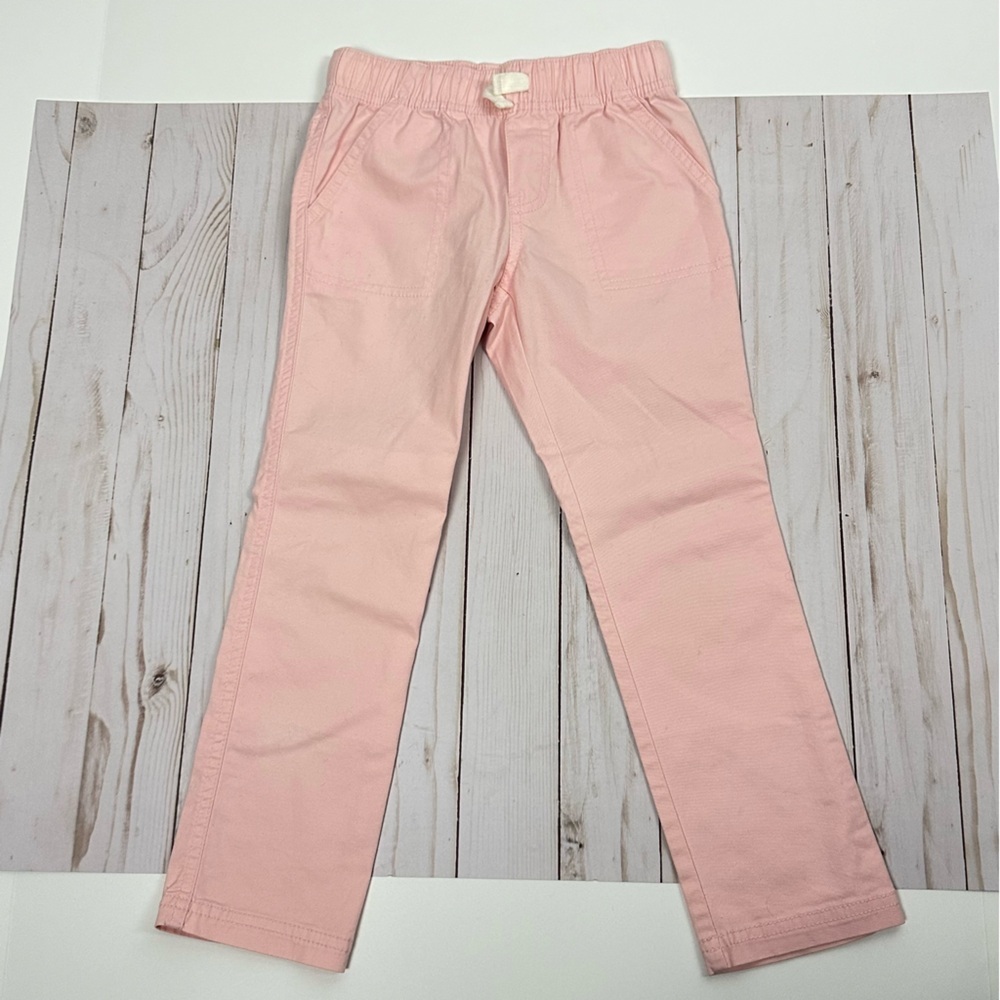 CAT & JACK pink cotton pants - size 5T